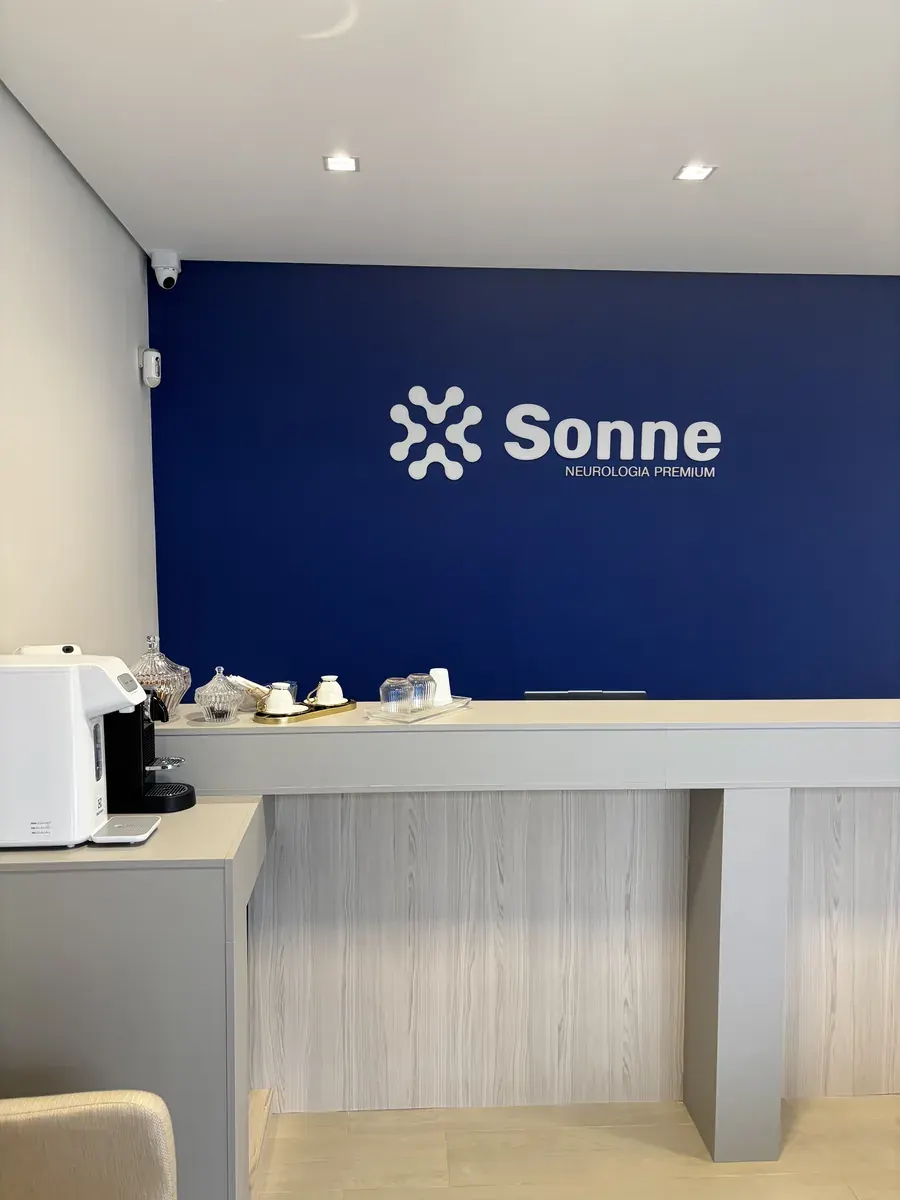 Sala de exames da Clínica Sonne